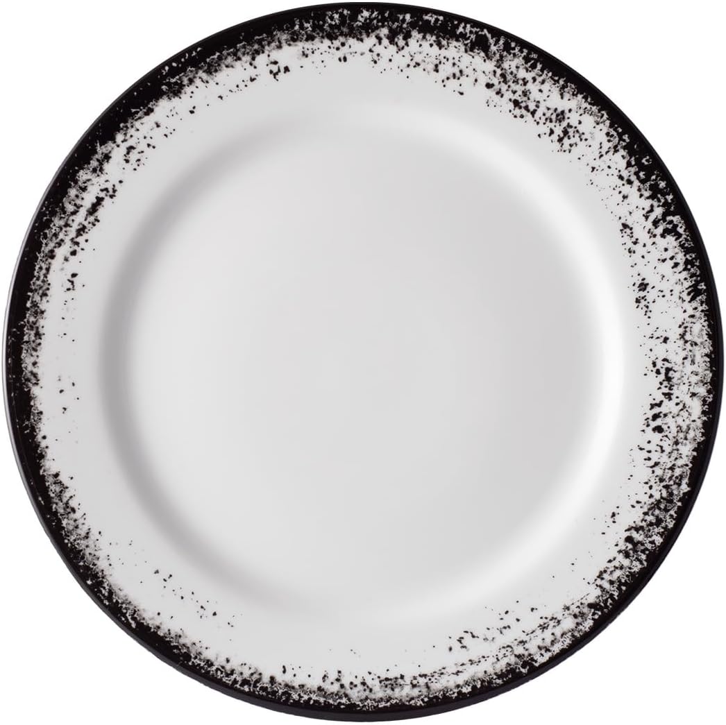 Aparelho de Jantar Névoa Preto - Serve 06 pessoas
