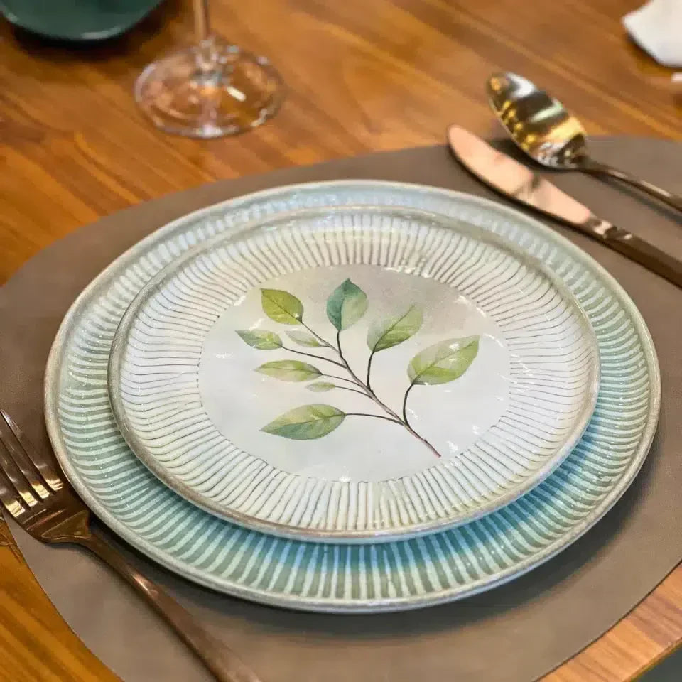 Aparelho de Jantar Flores Natur - Serve 06 pessoas