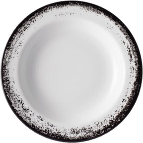 Aparelho de Jantar  Névoa Preto - Serve 06 pessoas