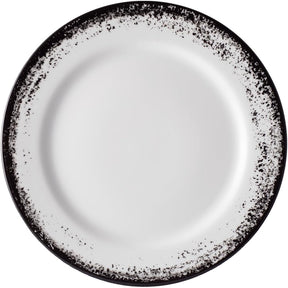 Aparelho de Jantar  Névoa Preto - Serve 06 pessoas