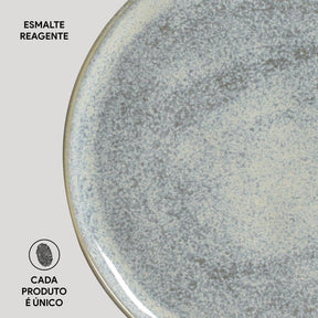 Coleção Cores Radiantes - Aparelho de Jantar - Serve 06 pessoas