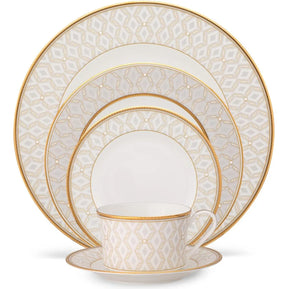 Aparelho de Jantar Porcelana Elegance Chanel - Serve 06 pessoas / EXCLUSIVO