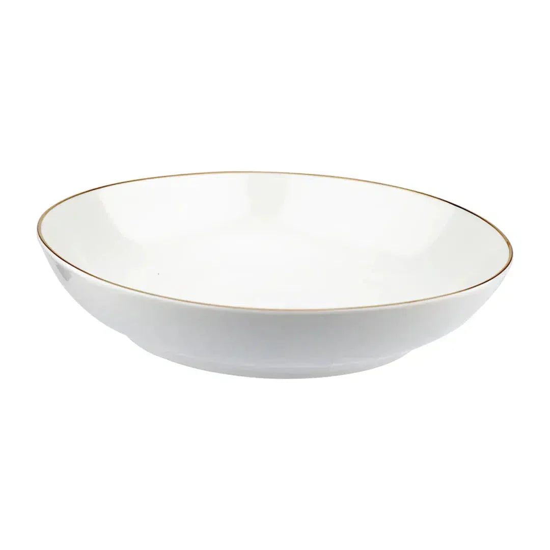 Aparelho de Jantar White Gold - Serve 06 pessoas / EXCLUSIVO