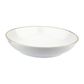 Aparelho de Jantar White Gold - Serve 06 pessoas / EXCLUSIVO