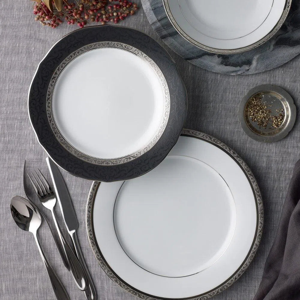 Aparelho de Jantar Platinum - Serve 06 pessoas