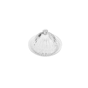 Queijeira de cristal com tampa Renaissence